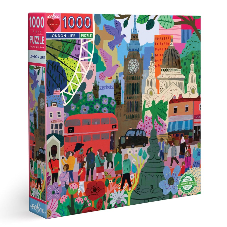 Des Enigmes eeBoo | Puzzle 1000 Pieces London Life