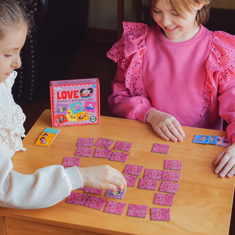 Educatif eeBoo | Jeu De Memoire Love Little Square