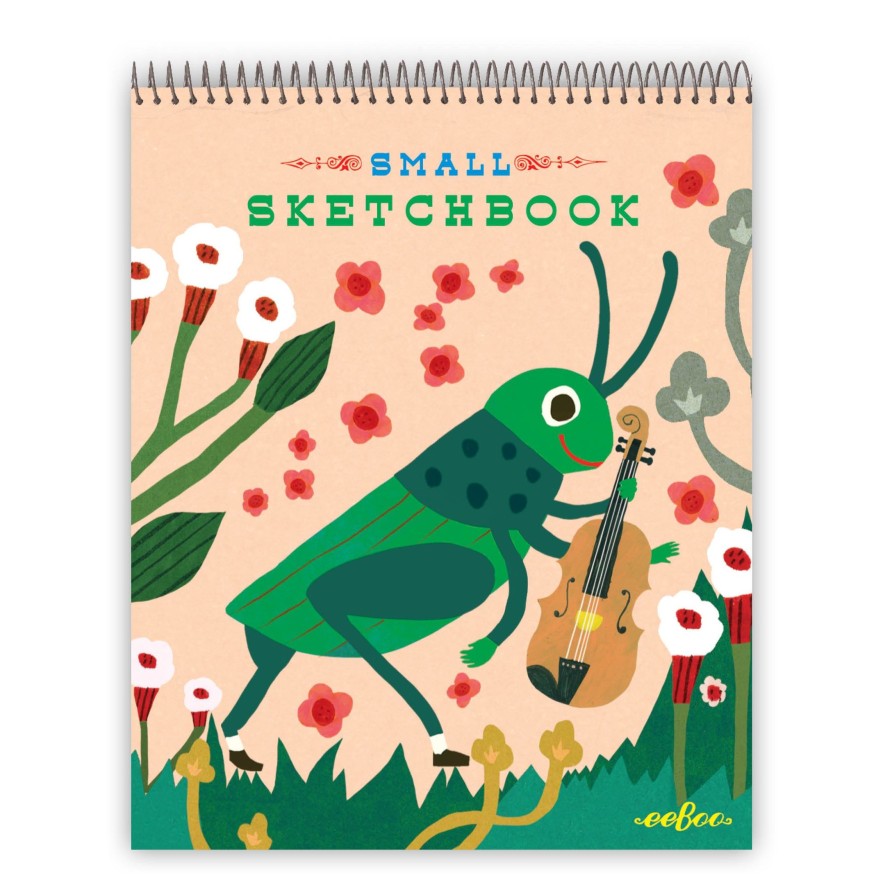 Cadeaux eeBoo Cartes A Jouer Dorees | Assortiment De Carnets De Croquis Pour Petits Animaux