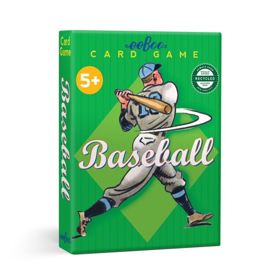 Educatif eeBoo | Cartes A Jouer Au Baseball