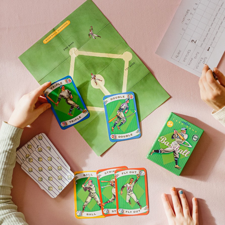 Educatif eeBoo | Cartes A Jouer Au Baseball