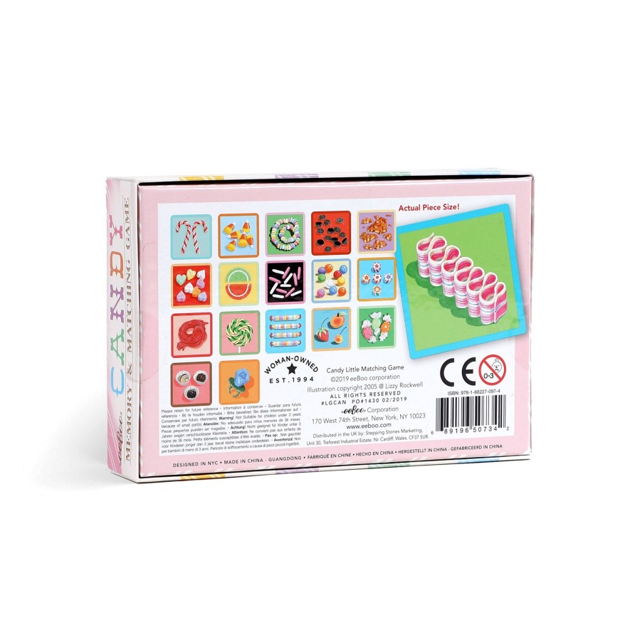 Educatif eeBoo | Memoire De Bonbons Et Petit Jeu Assorti