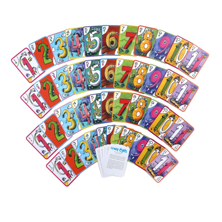 Educatif eeBoo | Cartes A Jouer Crazy Eight