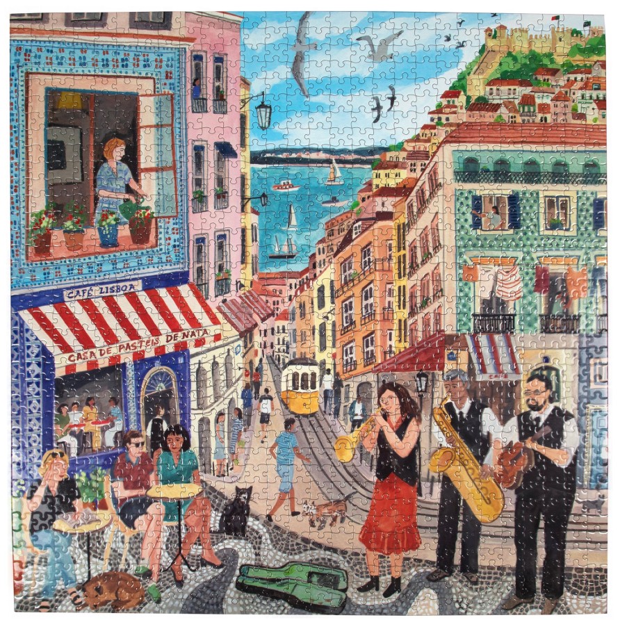 Des Enigmes eeBoo | Puzzle 1000 Pieces Lisbonne