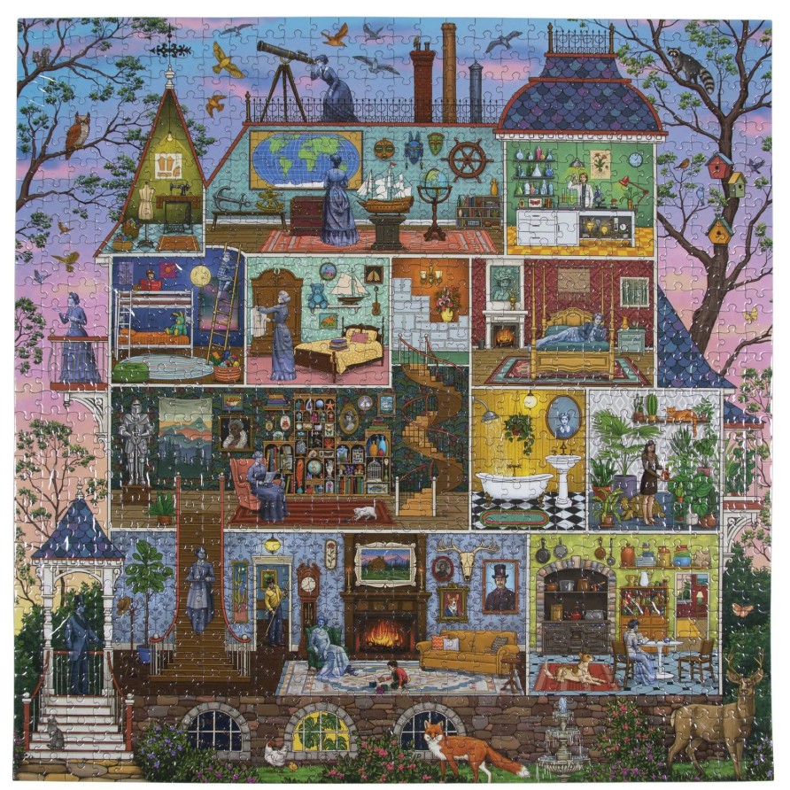 Jeux eeBoo | Puzzle 1000 Pieces La Maison De L'Alchimiste