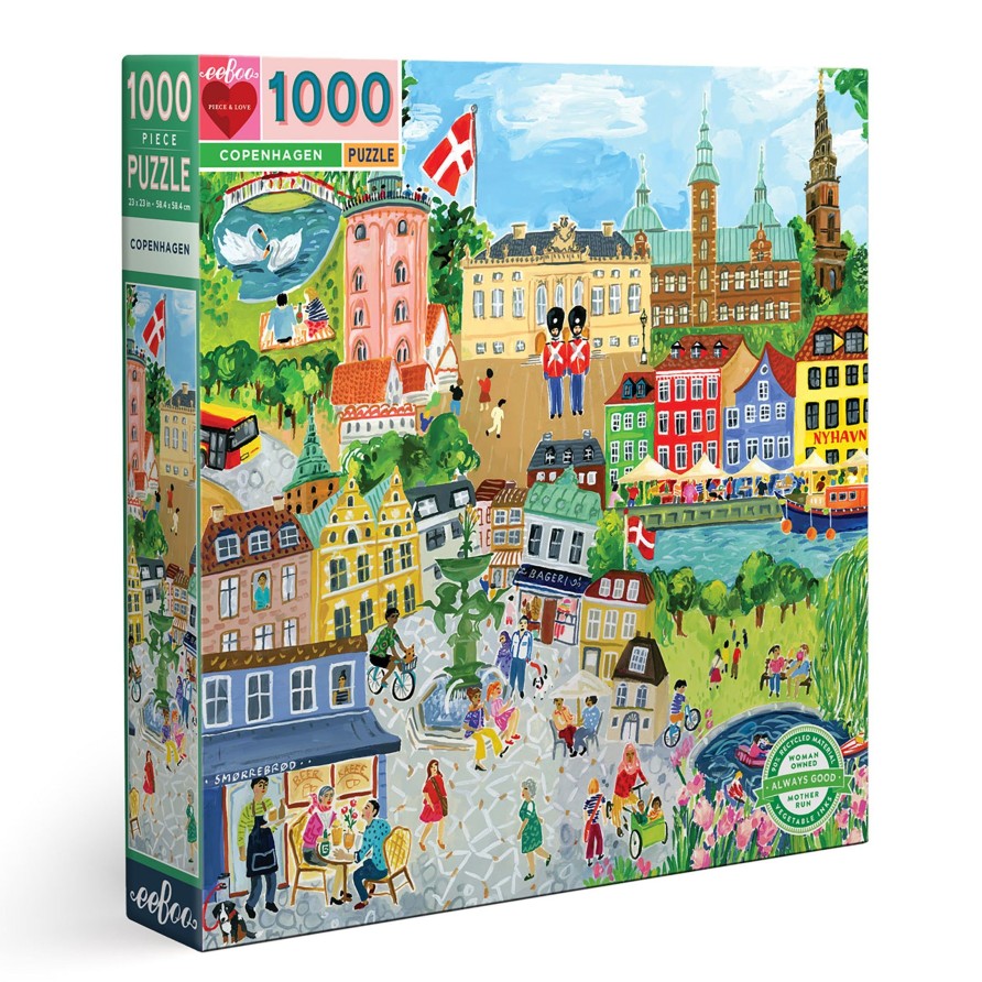 Des Enigmes eeBoo | Copenhague Puzzle 1000 Pieces