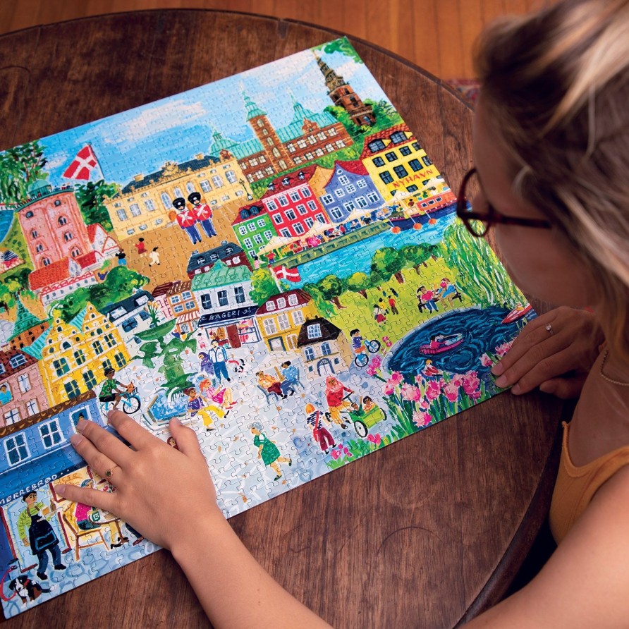 Des Enigmes eeBoo | Copenhague Puzzle 1000 Pieces