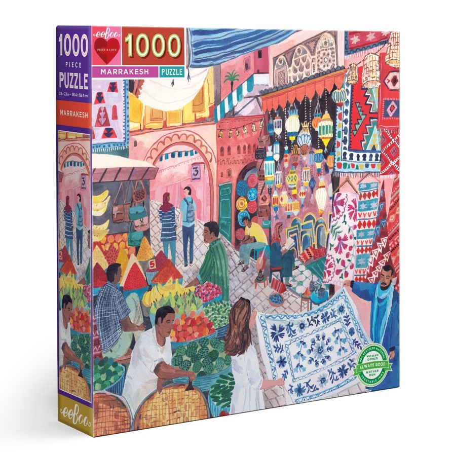 Des Enigmes eeBoo | Puzzle Marrakech 1000 Pieces