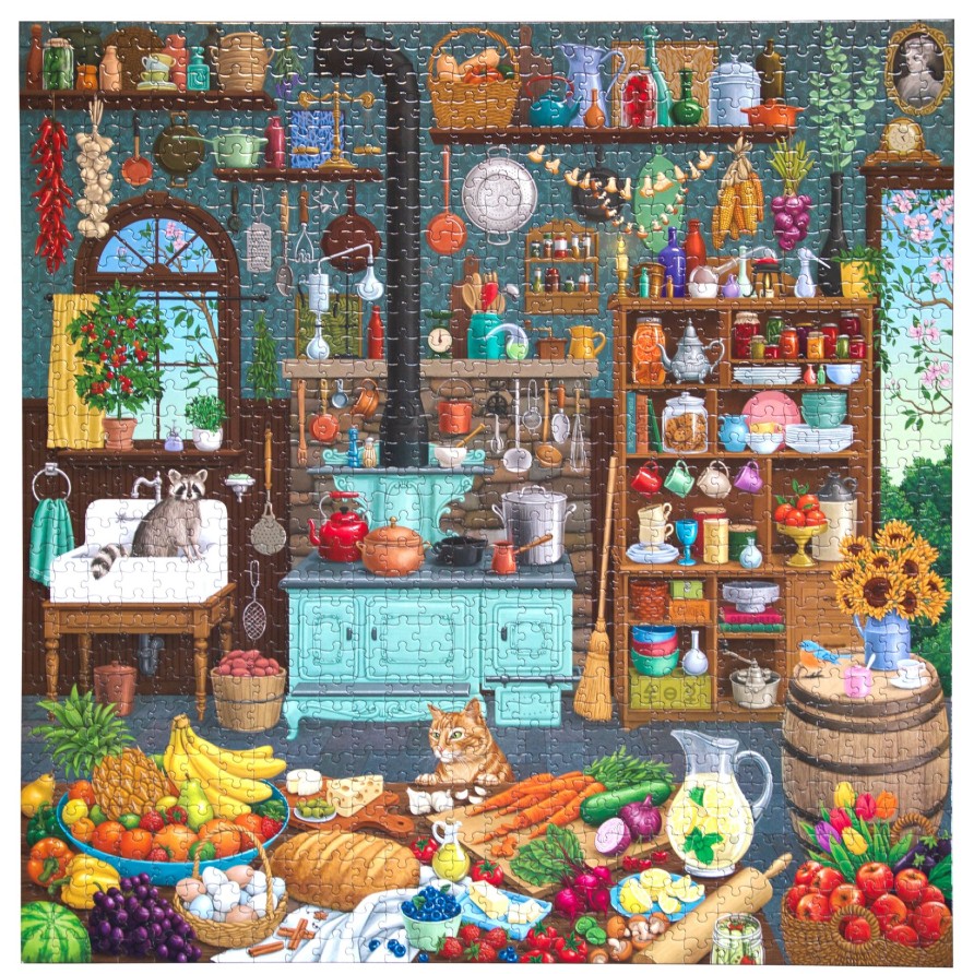 Jeux eeBoo | Puzzle 1000 Pieces La Cuisine De L'Alchimiste