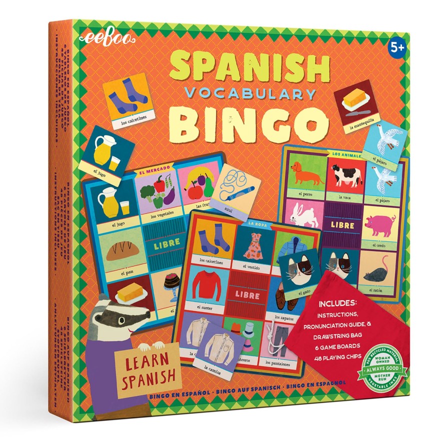 Educatif eeBoo | Bingo Espagnol