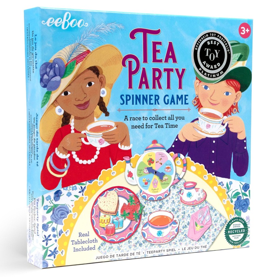 Materiel Artistique eeBoo | Jeu De Fileuse Tea Party