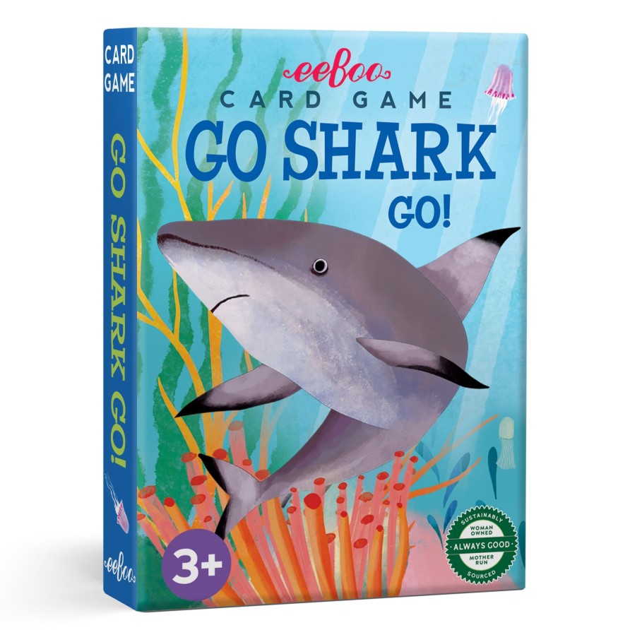 Materiel Artistique eeBoo | Allez Requin, Allez ! Jouer Aux Cartes