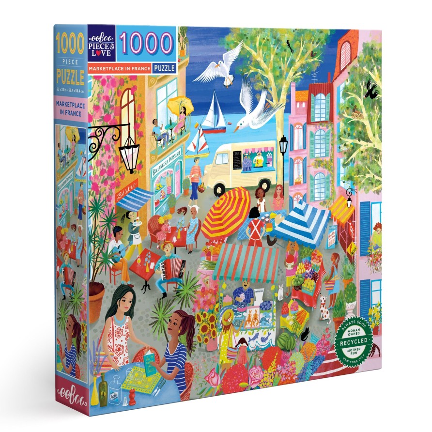 Des Enigmes eeBoo | Puzzle 1000 Pieces Marche En France